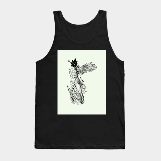 Starry Victory | Black Version Tank Top by ghostieking